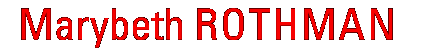 Marybeth Rothman